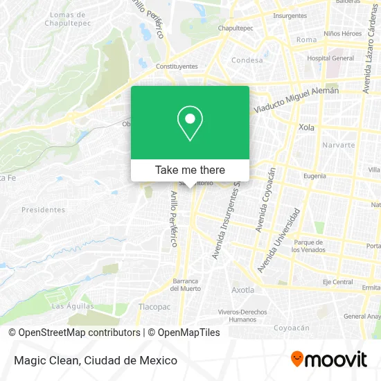 Magic Clean map