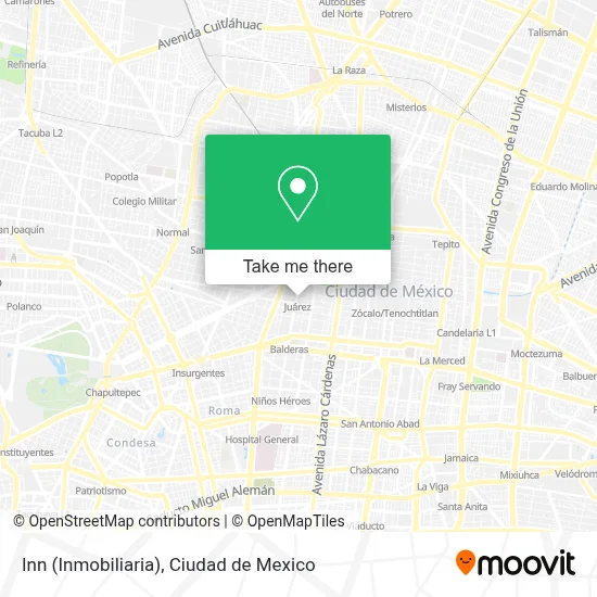 Inn (Inmobiliaria) map