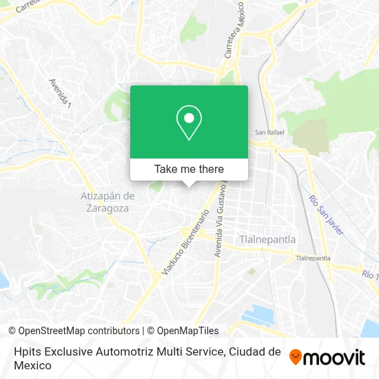 Hpits Exclusive Automotriz Multi Service map