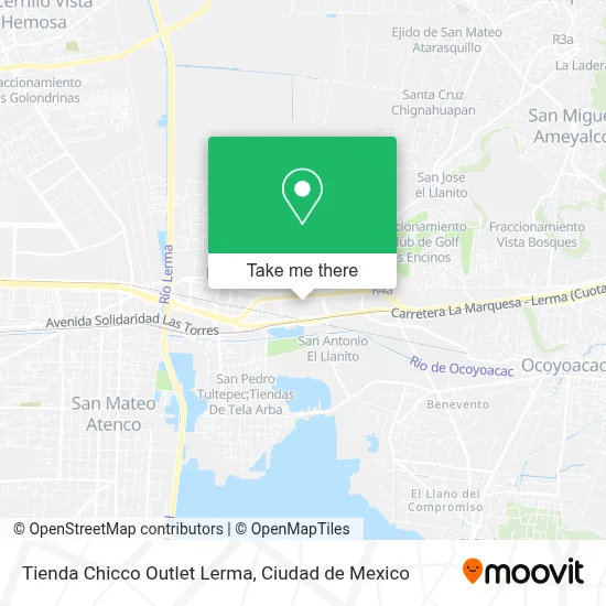 Tienda Chicco Outlet Lerma map