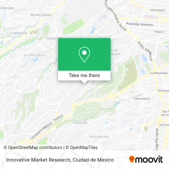Innovative Market Research map