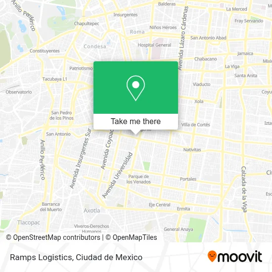 Ramps Logistics map