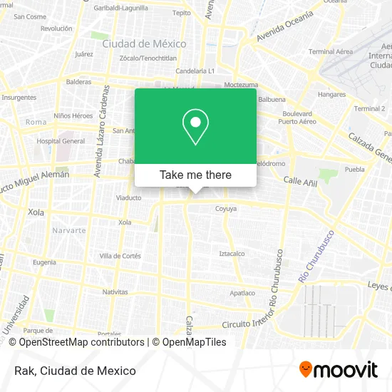 Rak map