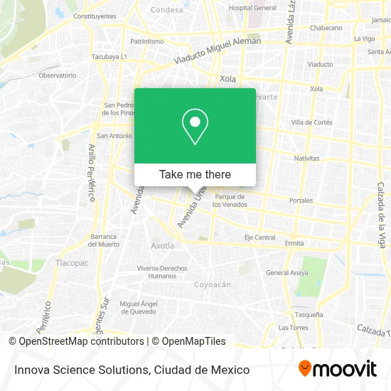 Innova Science Solutions map