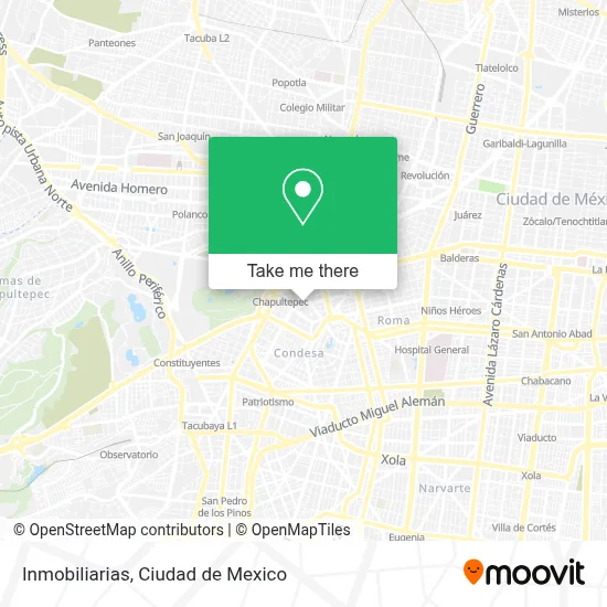 Inmobiliarias map