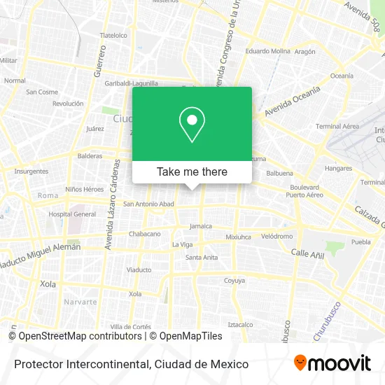 Protector Intercontinental map