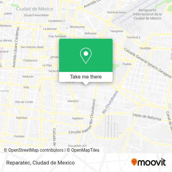 Reparatec map