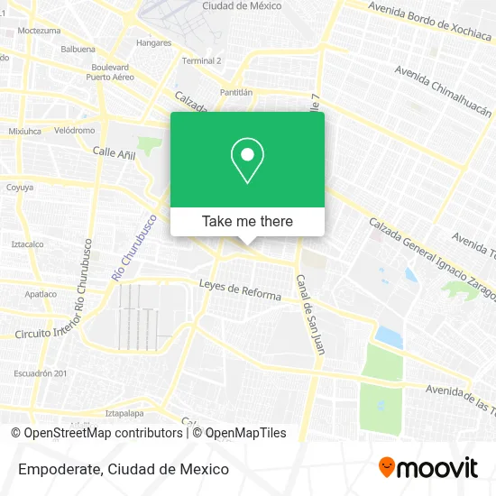 Empoderate map