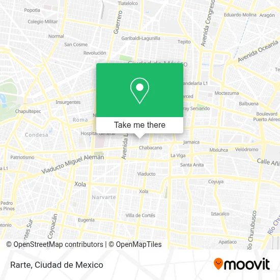 Rarte map
