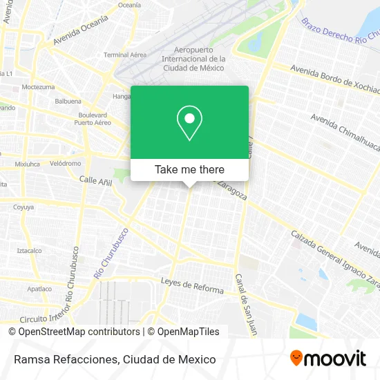 Ramsa Refacciones map