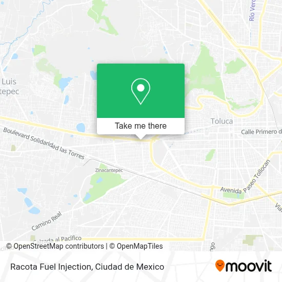 Racota Fuel Injection map