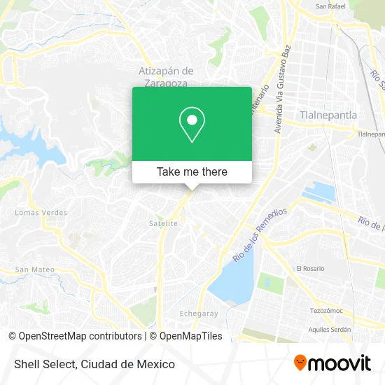 Shell Select map