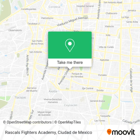 Rascals Fighters Academy map