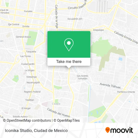 Iconika Studio map