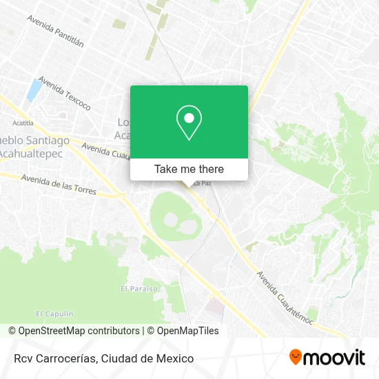 Rcv Carrocerías map