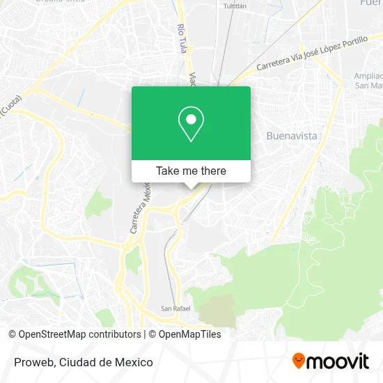 Proweb map
