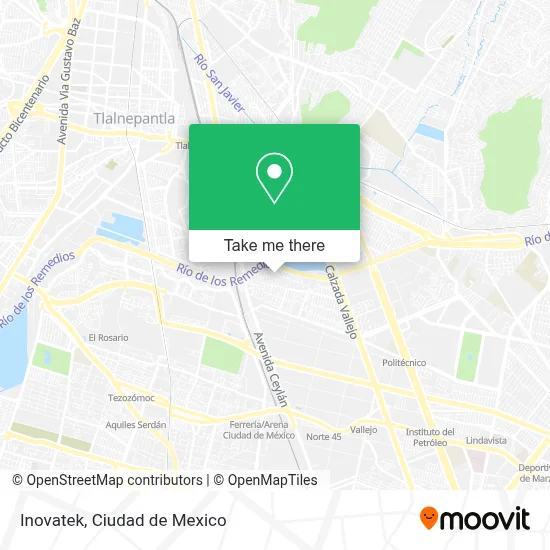 Inovatek map