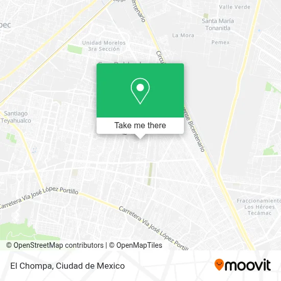 El Chompa map