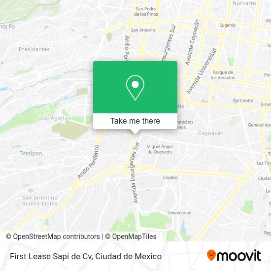 First Lease Sapi de Cv map