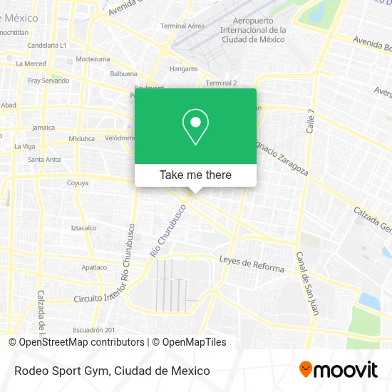 Rodeo Sport Gym map