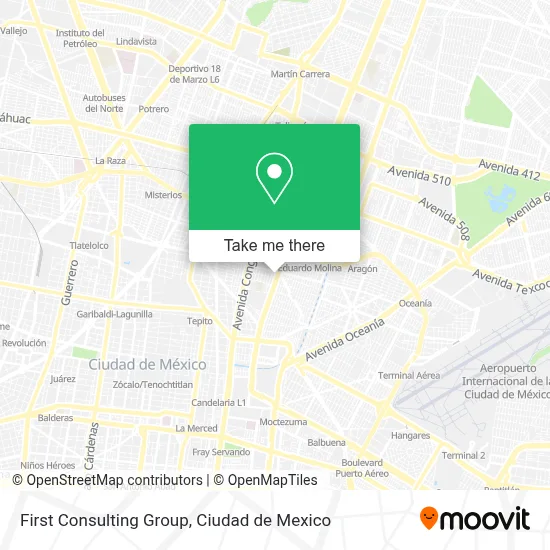 First Consulting Group map