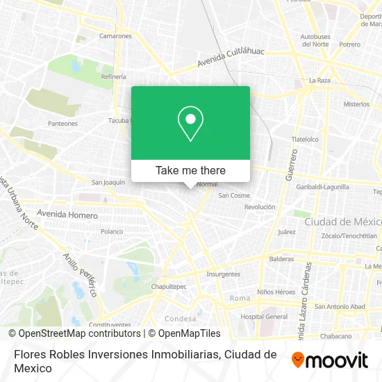 Flores Robles  Inversiones Inmobiliarias map