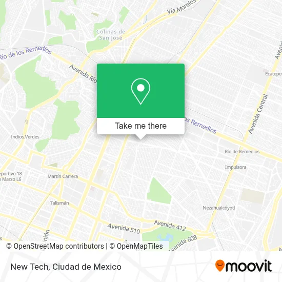 New Tech map