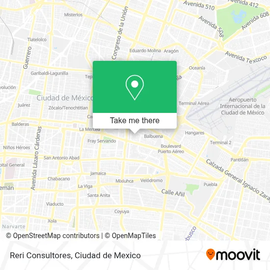 Reri Consultores map