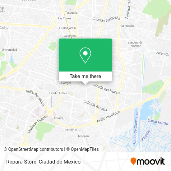 Repara Store map