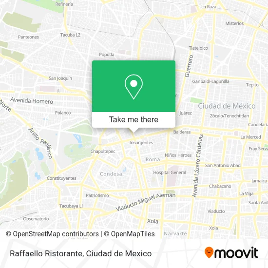 Raffaello Ristorante map