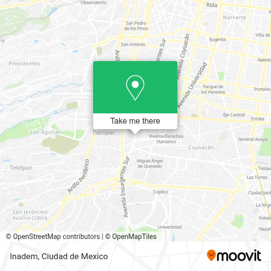 Inadem map