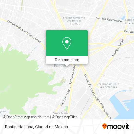 Rosticeria Luna map