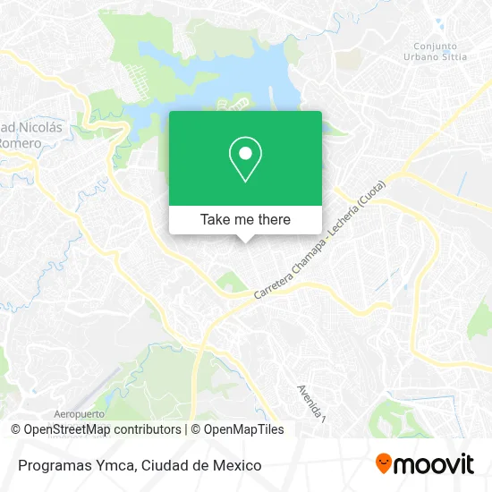 Programas Ymca map