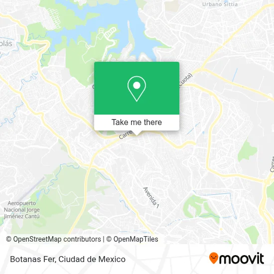 Botanas Fer map