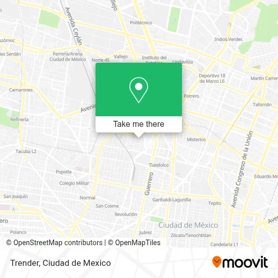 Trender map