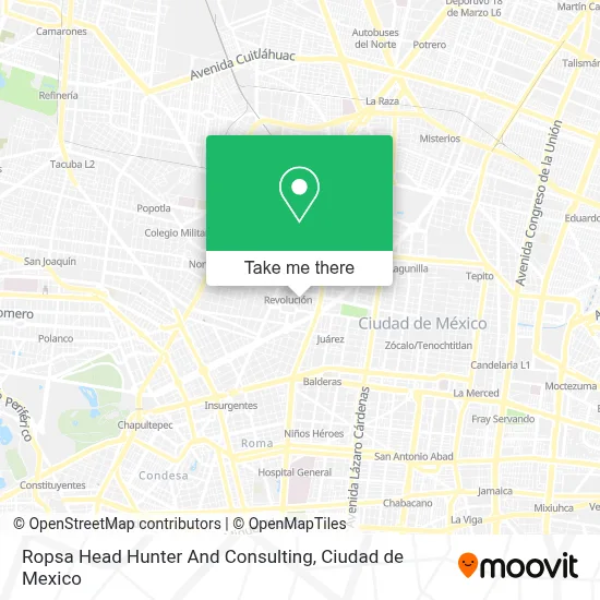Ropsa Head Hunter And Consulting map