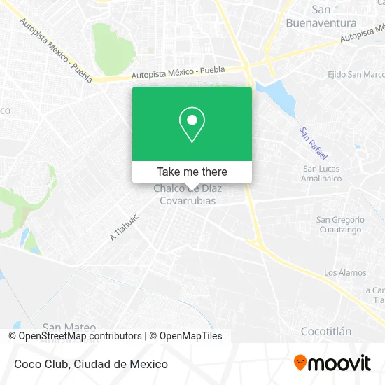 Coco Club map