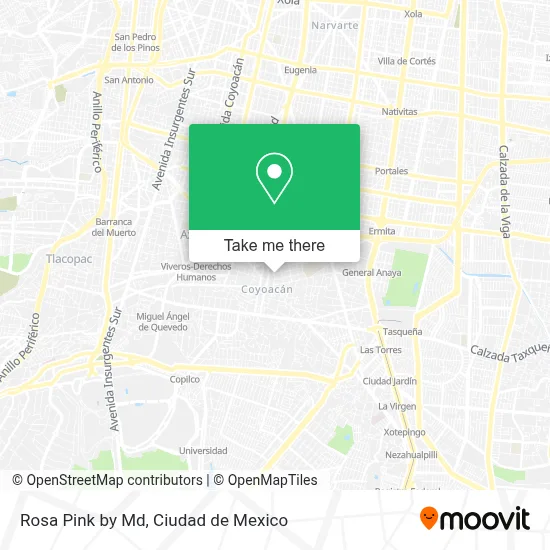 Rosa Pink by Md map