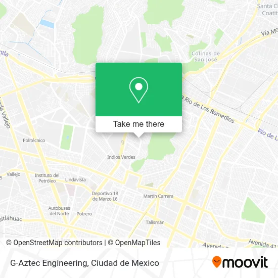 G-Aztec Engineering map
