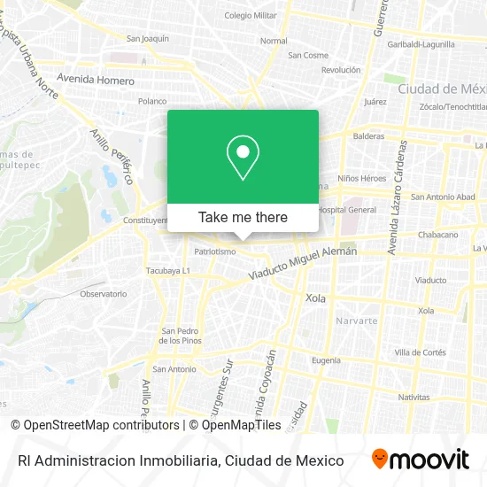 Rl Administracion Inmobiliaria map