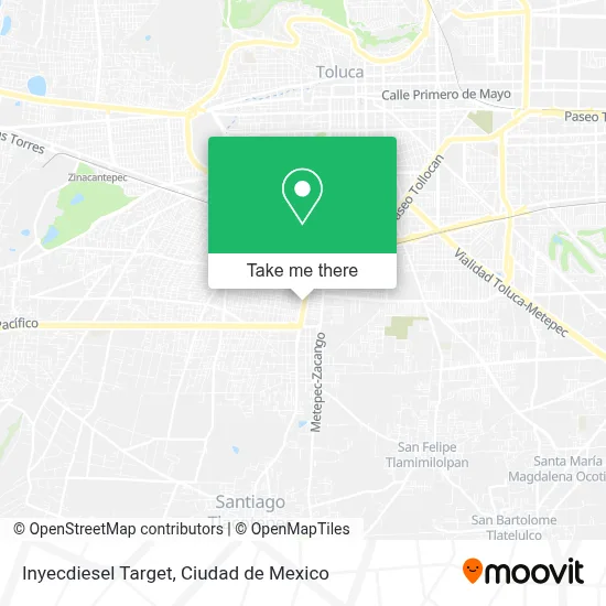 Inyecdiesel Target map