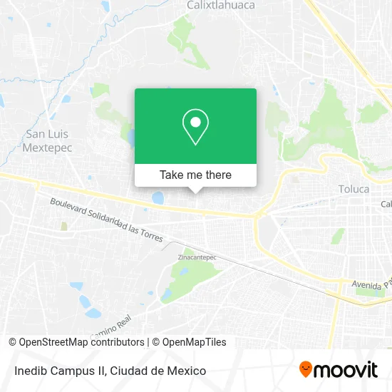 Inedib Campus II map