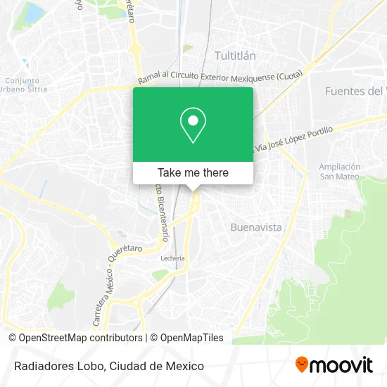 Radiadores Lobo map