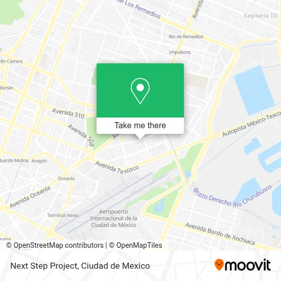 Next Step Project map
