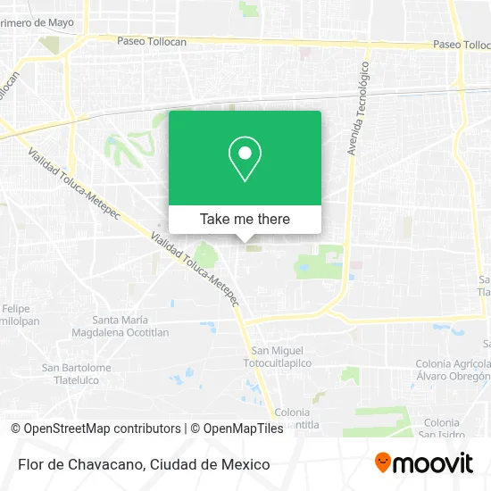 Flor de Chavacano map