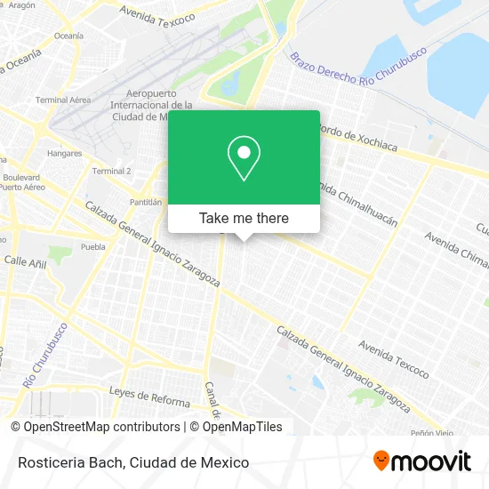 Rosticeria Bach map