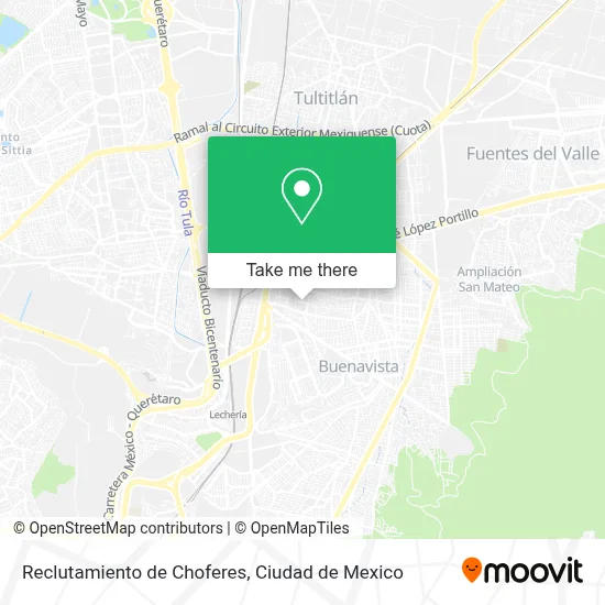 Reclutamiento de Choferes map