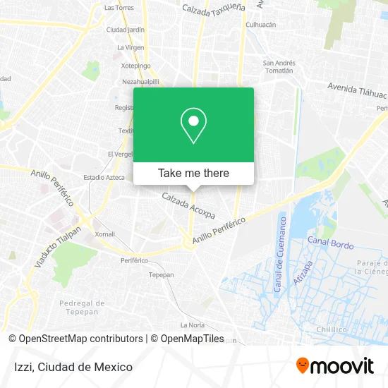 Izzi map