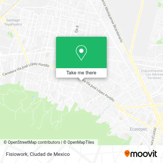 Fisiowork map