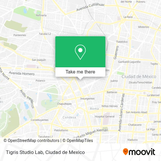 Tigris Studio Lab map